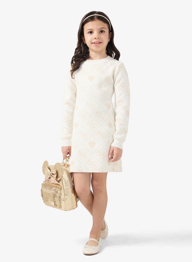 جس فستان صوف للأطفال  للبنات - Image 4